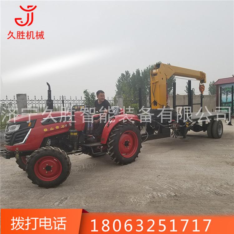 运输专用农用拖拉机平板吊拖拉机随车吊园林吊树专用力气大