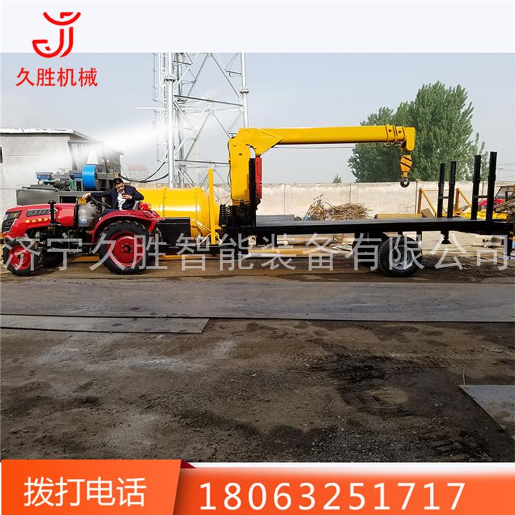 自制5-8吨四不像随车吊农用拖拉机改装四驱平板自卸吊车生产厂家
