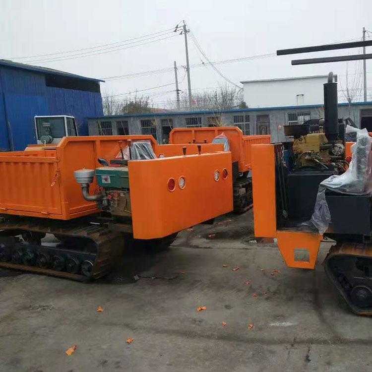小型履带运输车2吨型履带爬山虎可自卸履带运输车农用田地运输车