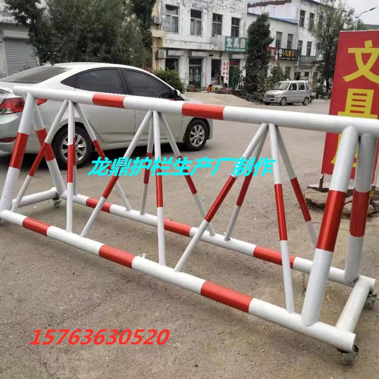 专业定制全方位移动防撞拒马护栏 部队学校拒马护栏规格齐全