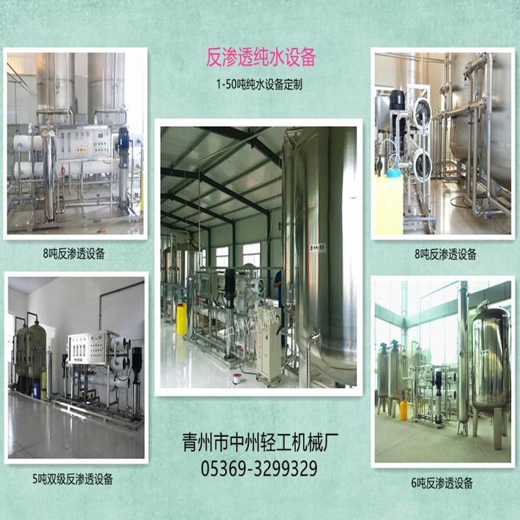 RO纯水处理设备 工业反渗透设备 单级双级反渗透设备