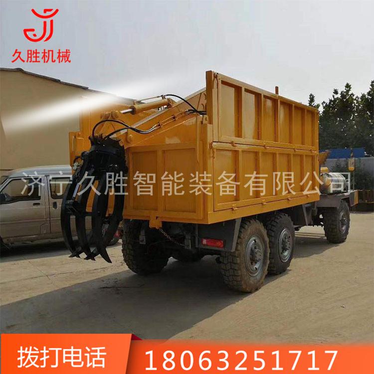 多功能运输挖掘车随车抓木机四不像随车挖钩机挖沙挖土机四驱矿用