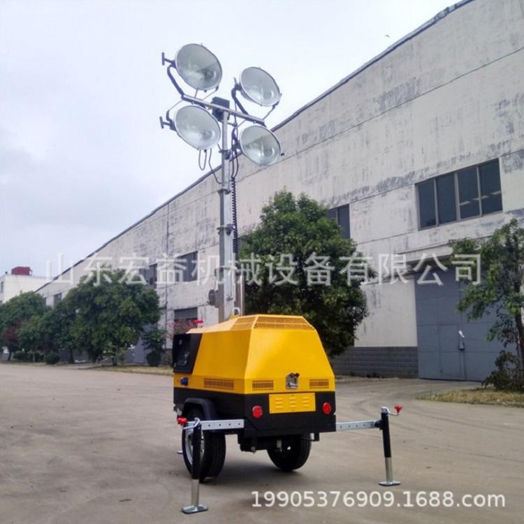 现货批发全方位移动照明车 移动式升降照明灯多功能应急移动照明车