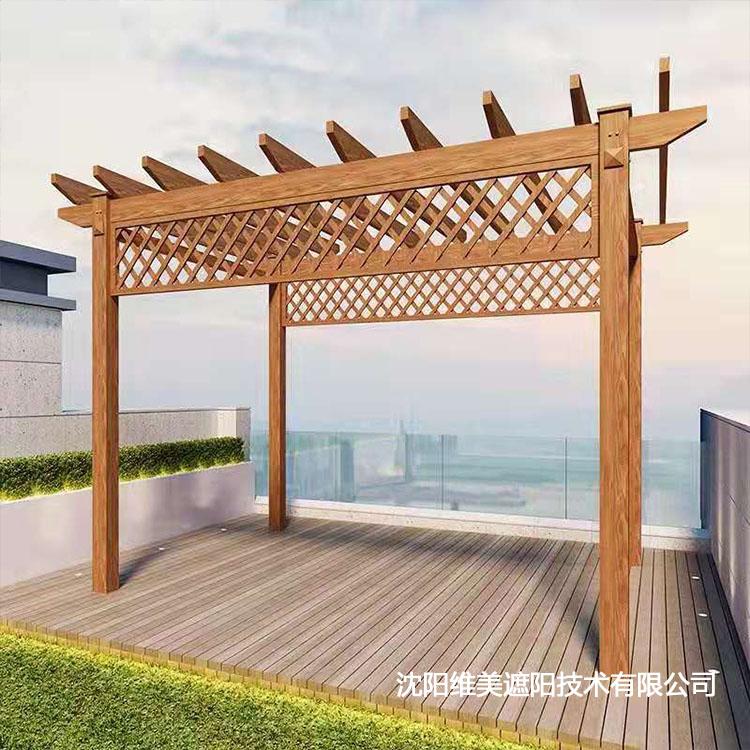 维美 铝合金凉亭  庭院花园别墅景观凉亭 鞍山凉亭生产厂家