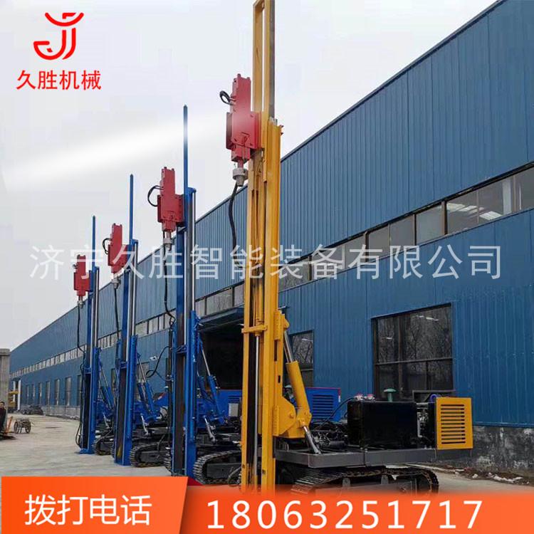 履带式光伏打桩机 土层沙层光伏打桩机青海光伏工程打桩机现货