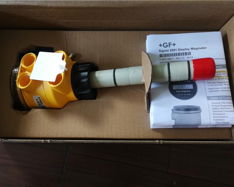 美国GF一体式带显示输出流量计3-2551-P2-42电磁流量计