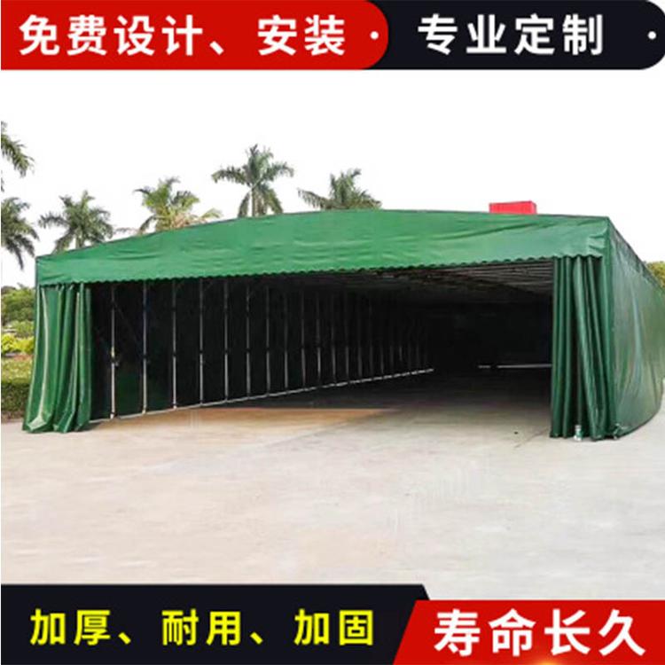 苏州 常熟 昆山厂家移动伸缩推拉篷 工业仓储帐篷 推拉折叠遮雨棚