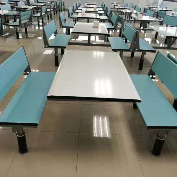 学校食堂餐桌椅 员工饭堂餐桌椅 定制供应单位食堂餐桌椅价格 广杰 