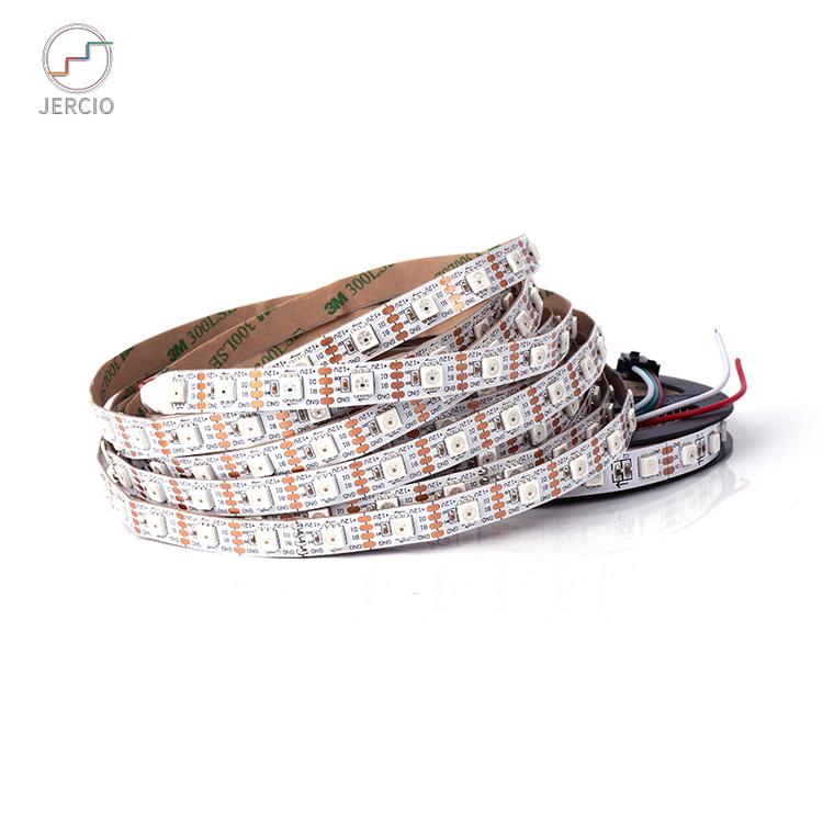 LED12V幻彩灯带5050贴片XT1512SIC高亮 LED灯带 双色灯条 全彩灯条 编程灯条