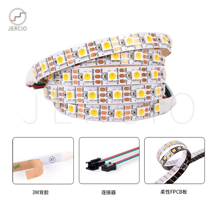 5050RGB  单白光跑马条 电竞椅专用灯带 60  灯/ 米5V灯饰工程装修灯 投光灯条 指路灯条 硬灯条