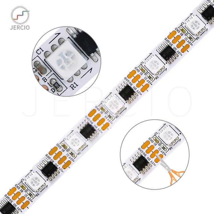 酒吧KTV幻彩灯条 工程断点续传单点单控DC12V5050RGB 外置幻彩数码点控灯条 幻彩灯条
