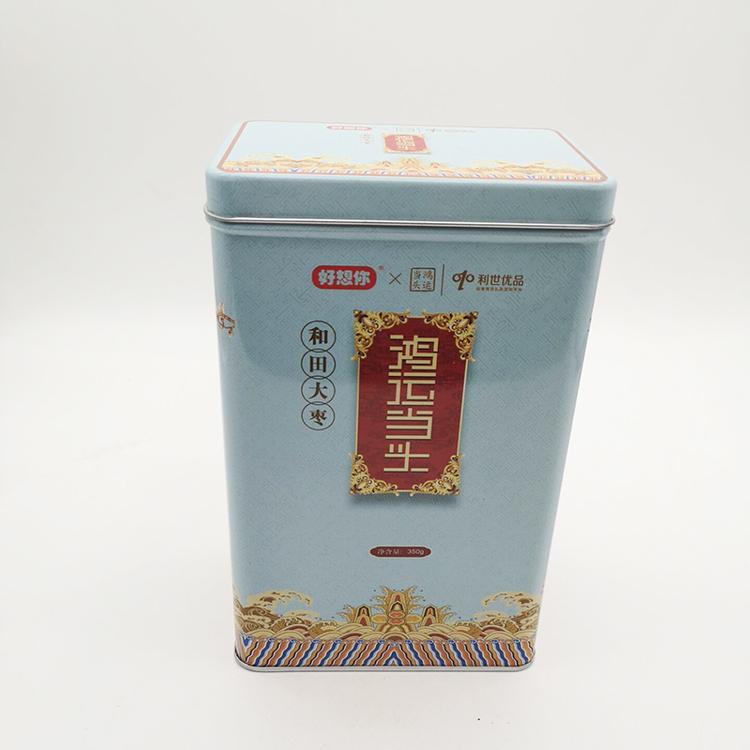 马口铁长方形铁盒 红枣包装铁盒 蛋白粉包装罐 铁盒定制供应