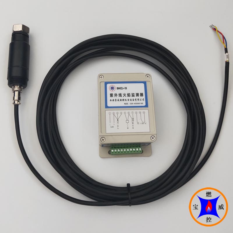 数字量火焰检测器BWZJ-13 紫外线供电220V