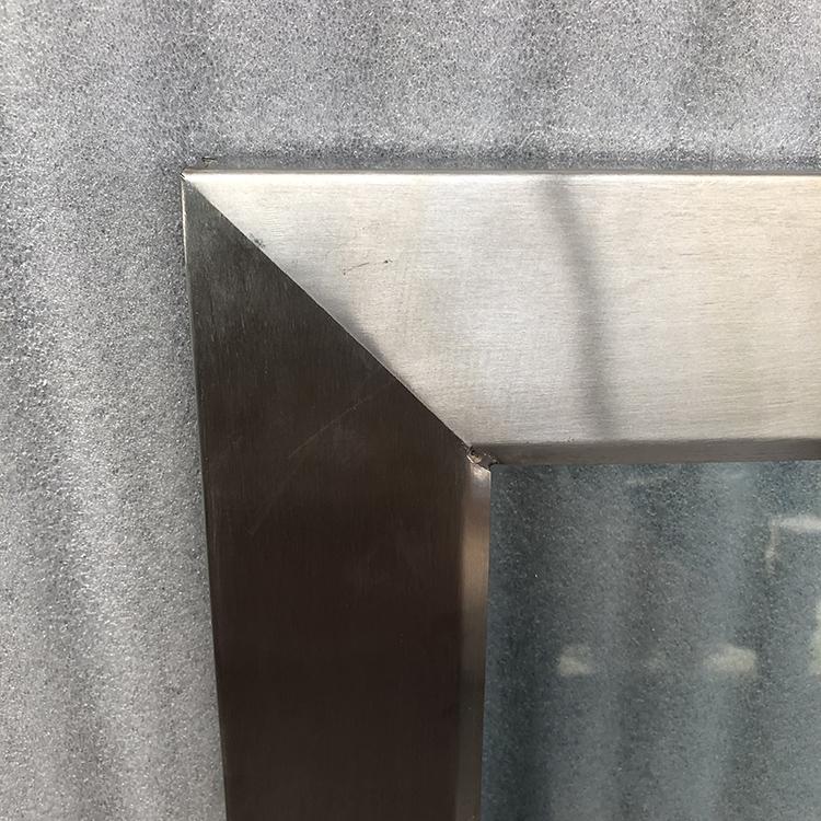 睿航现货销售不锈钢玻璃门 烤鸭炉玻璃门 展示柜玻璃门可定制