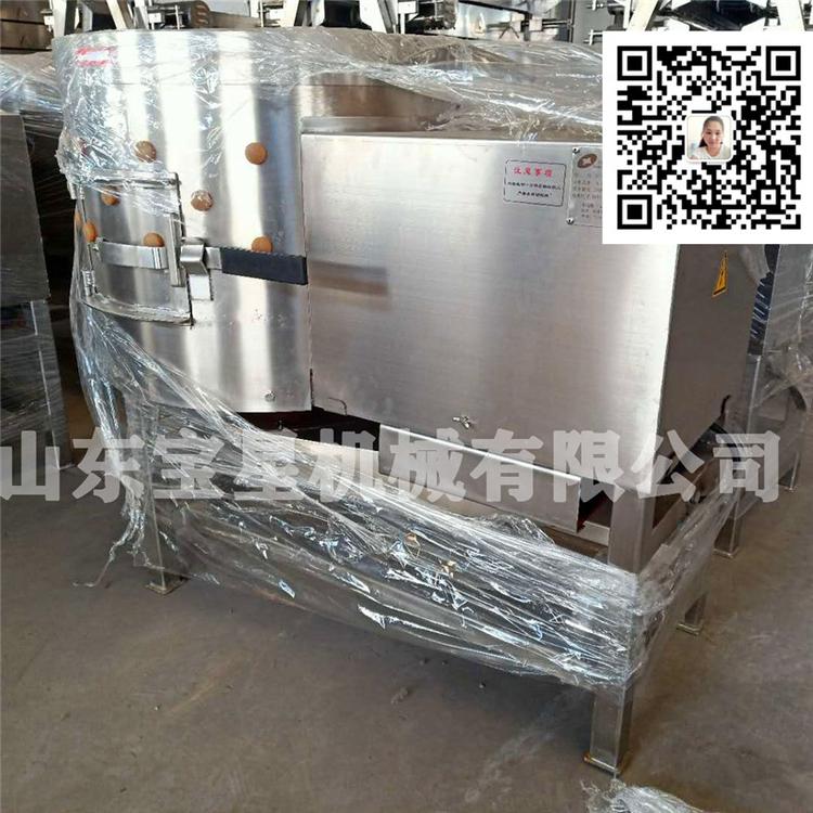 毛料鸡爪去黄皮机器 鲜鸡爪成套加工机器