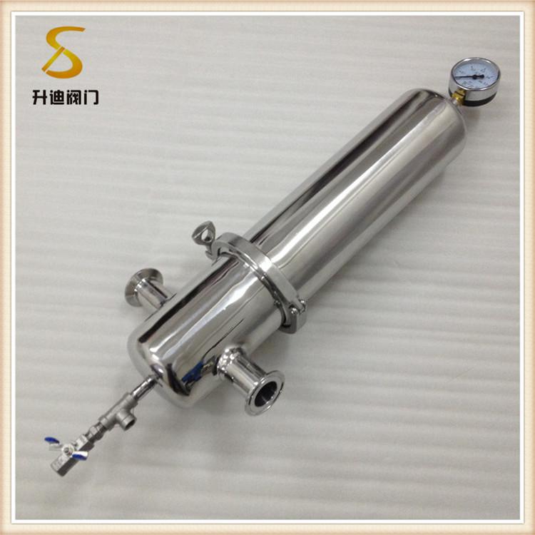 升迪卫生级空气过滤器 除菌不锈钢过滤器