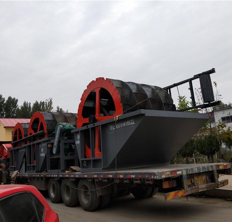 沙场专用小型洗沙机械 广西轮式洗沙机报价 小型洗沙机械