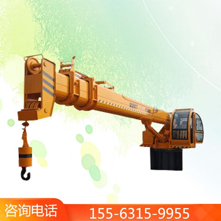 港口码头专用船吊 船用起重机 各种伸缩臂船吊 久胜机械