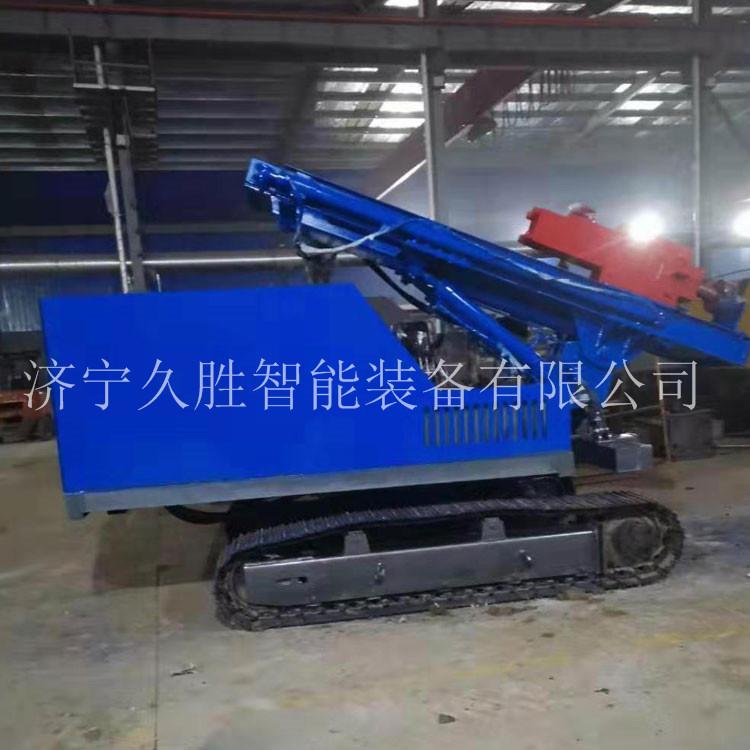 太阳能光伏打桩机 全液压履带式光伏打桩机 久胜机械