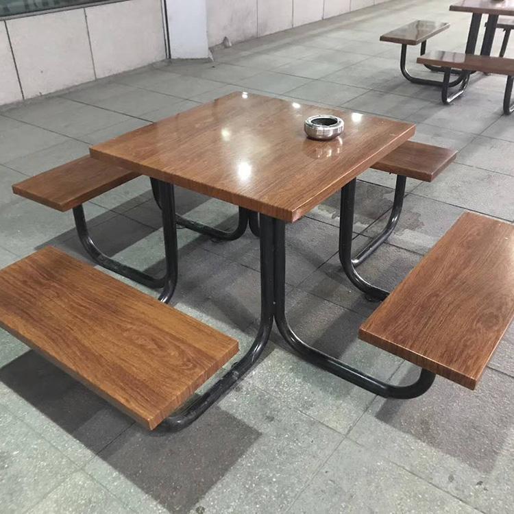 大学食堂餐桌 机关食堂餐桌椅 食堂四人 六人 八人餐桌椅 广杰