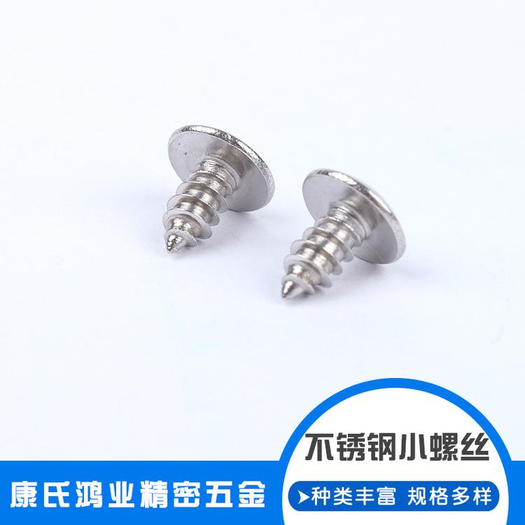 现货供应环保 沉头圆头十字头自攻不锈钢精密小螺丝批发1.4/2/2.5/3*3/4/5/6/8/10
