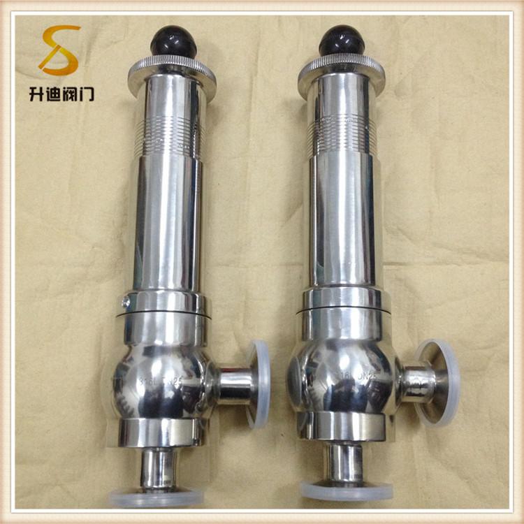 升迪316L材质卫生级安全阀