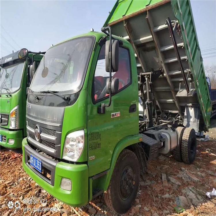 二手单桥自卸车 福田瑞沃130平板自卸车 825/16轮胎 精品无事故