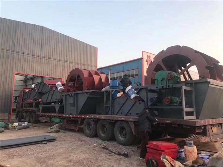 洗沙机设备报价 工地专用轮式洗沙机 旭科轮式洗沙机