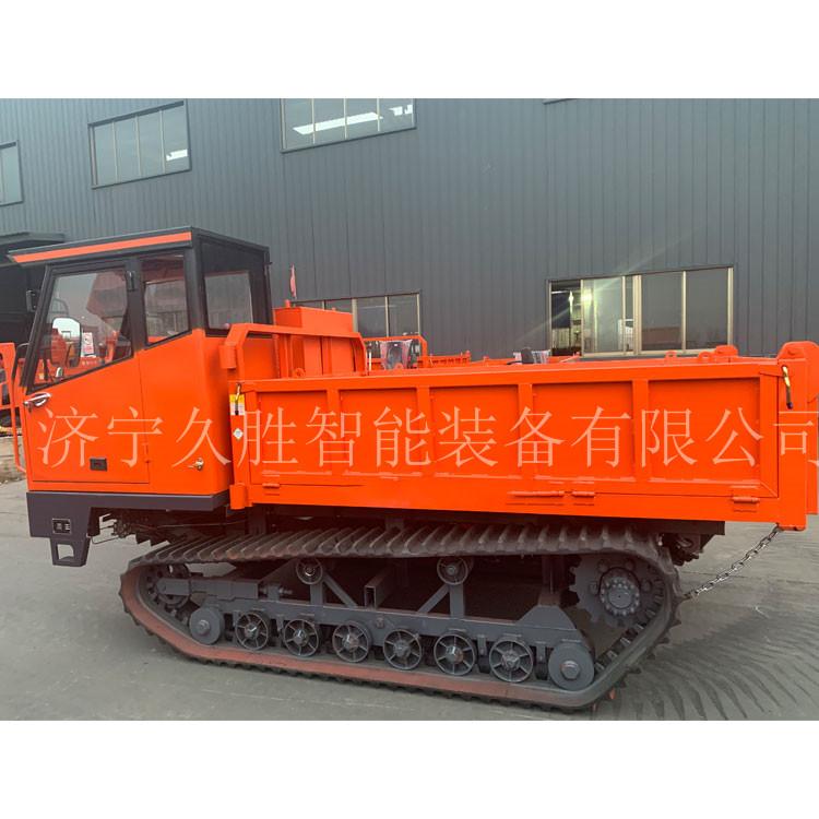 履带自卸拉木材履带运输车 水田专用履带运输车 久胜机械