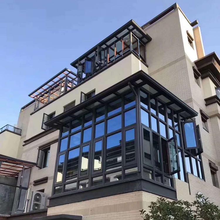 淄博阳光房铝艺门铸铝门不锈钢门