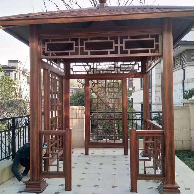 威海葡萄架·凉亭铝艺门铸铝门厂家直营平价出售