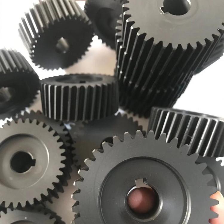 尼龙橡塑制品定制尼龙齿轮EPPK材质齿轮加工耐磨斜齿齿轮