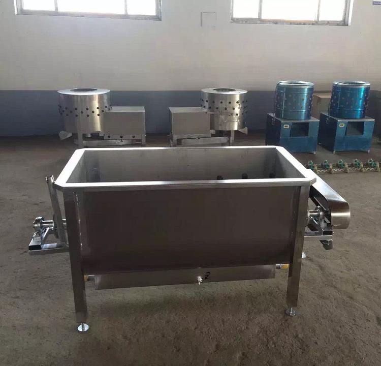 山东鸡鸭去毛浸烫池 小型家禽屠宰设备批发