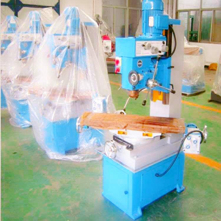 小型钻铣床ZX7032多功能钻铣床   齿轮传动   自动走刀