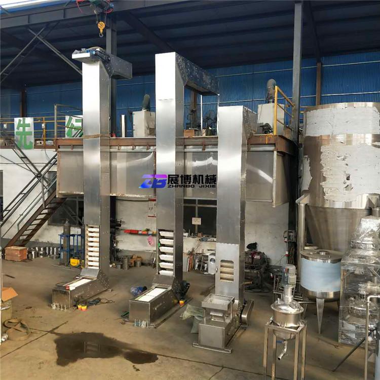 热卖果仁不锈钢链条Z型输送机不卡斗连续式斗提机震动上料输送机