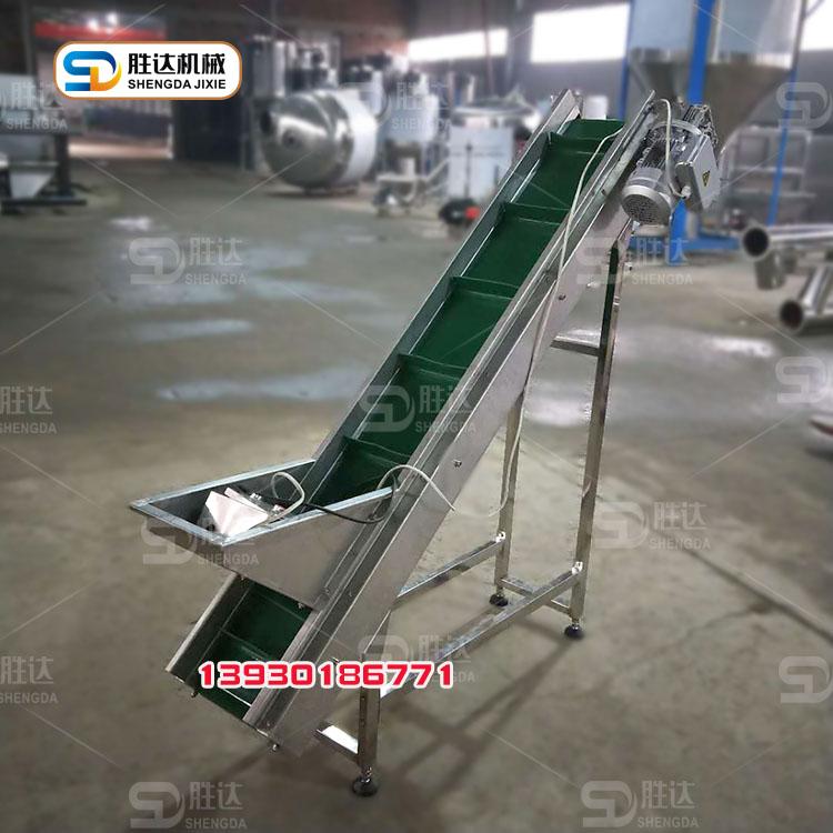 爬坡提升上料机电器五金配件组装皮带流水线传机带式平面输送机宽度定制