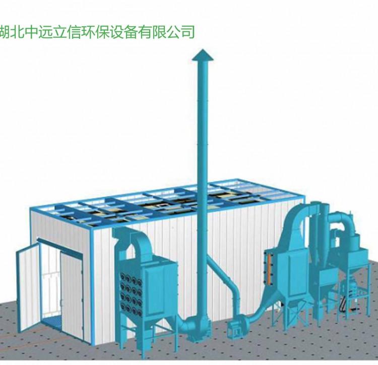襄阳优质喷砂房_武汉环保喷砂室_宜昌优质环保喷砂室
