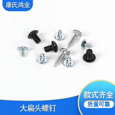厂家直供定制批发大扁头螺丝库存充足质量可靠CB1.4*2黑/ CB1.4*2.5黑/ CB1.4*3黑/ CB1.4*3.5黑/ CB1.4*4黑 /CB1.4*4.5黑/ CB1.4*5黑