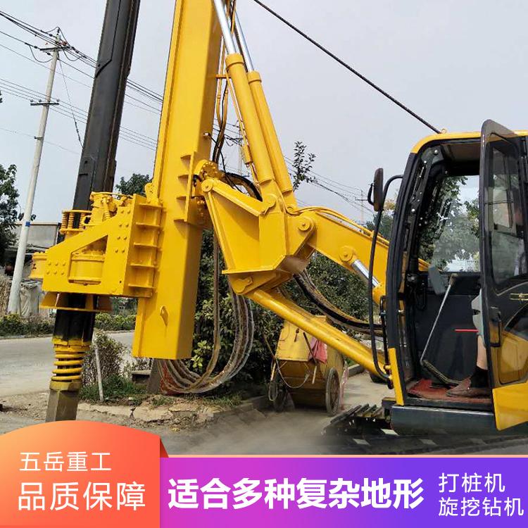 WYR80型房屋建筑用打桩机20米深履带式旋挖钻机 大口径打桩机