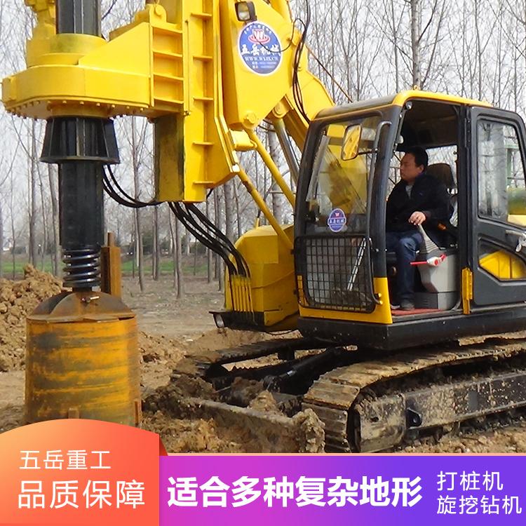 工厂现货建筑工程旋挖钻机 螺旋挖桩机WYR130 C型30米深打桩机