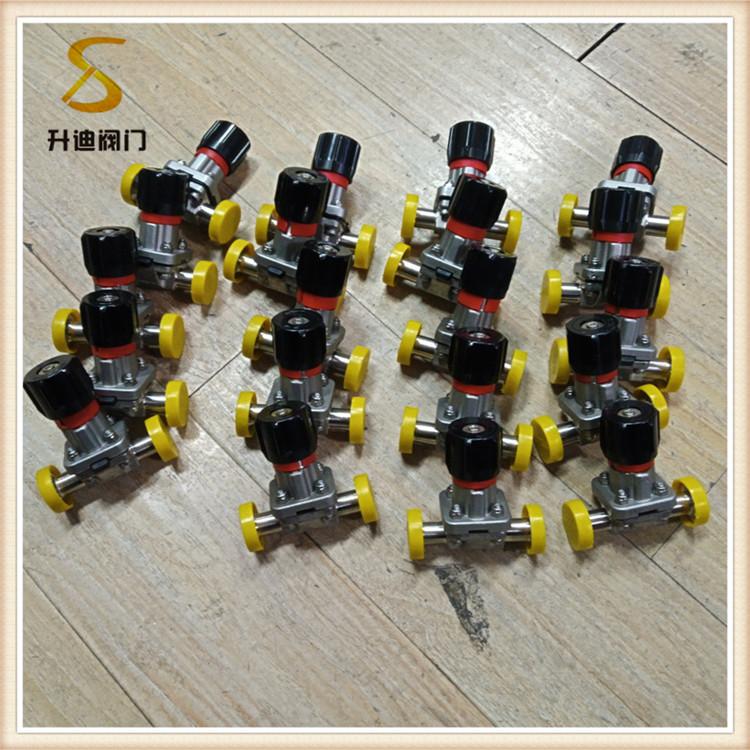 升迪供应<em>食品</em>制药机械卫生级取样隔膜阀