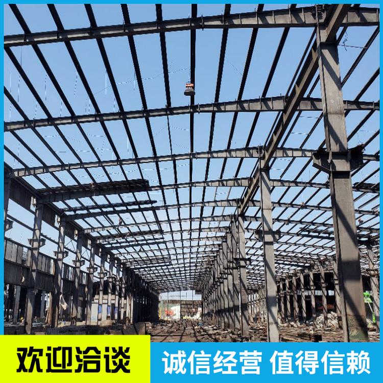 锦冠供应钢结构重刚行车房 旧钢结构厂房 高强度重刚行车房厂家直销