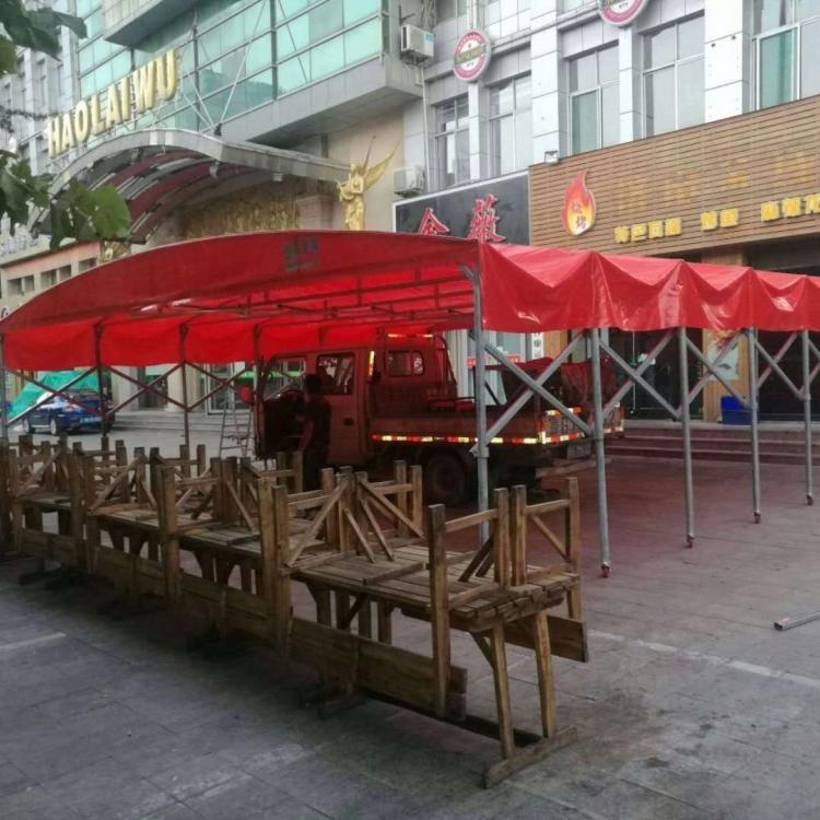 定制推拉棚厂家供应订做销售 移动式推拉棚固定式遮阳棚