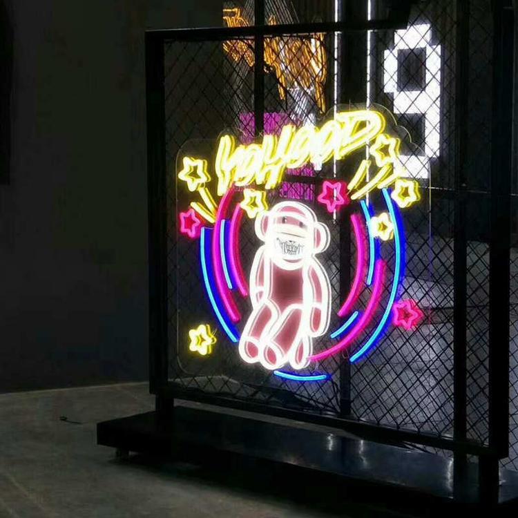 发光字吸塑亚克力led柔性霓虹灯广告牌柔性霓虹灯加工定制