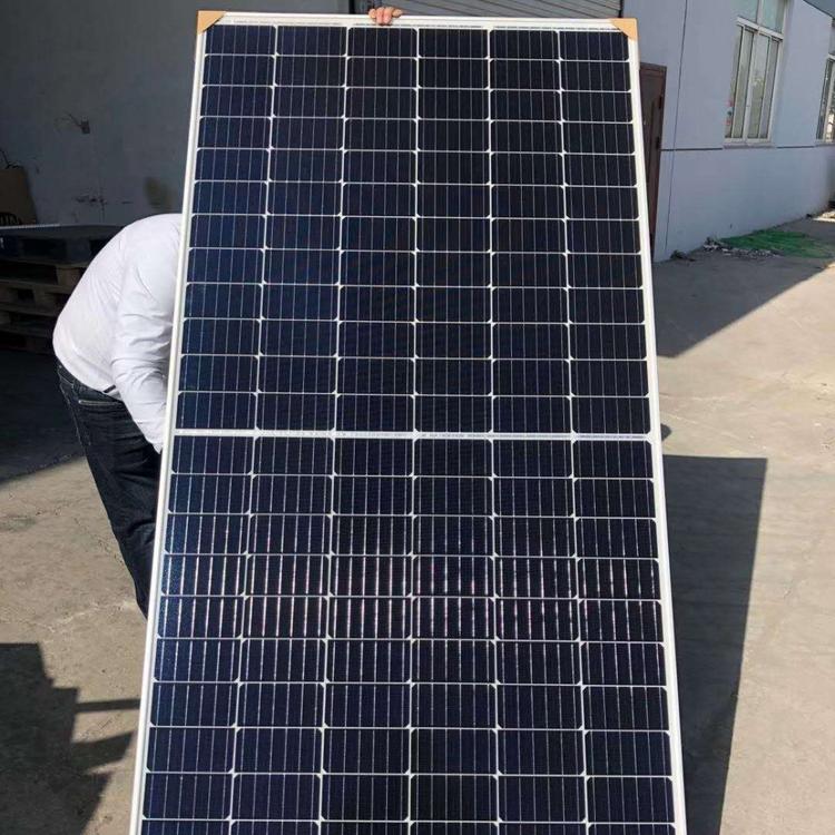 隆基440W单晶太阳能电池板  隆基光伏发电板高效率A级无质保组件