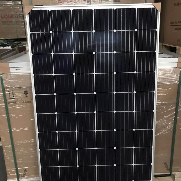 隆基乐叶太阳能电池板285W  隆基乐叶340W多晶硅组件家庭分布式光伏发电板