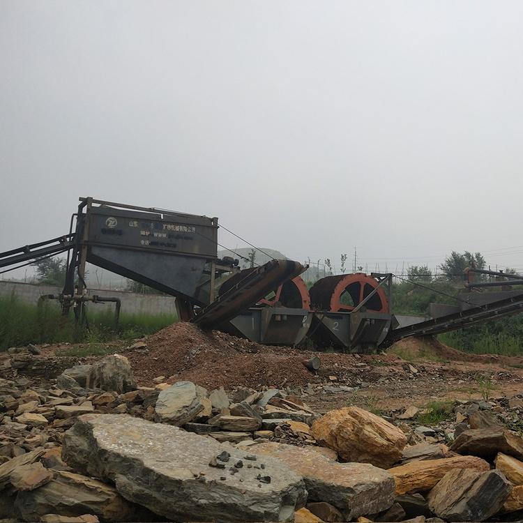 洗砂机加工 洗砂设备 青州洗砂设备 建筑工地洗砂设备
