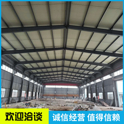 群飞供应二手钢结构厂房 大型钢结构厂房收售