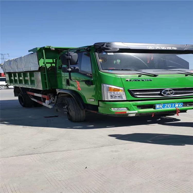 二手大运征途蓝牌自卸车 大运征途自卸车 一百万保险