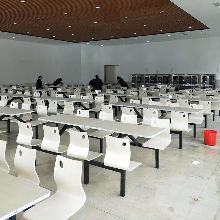厂家直销四人位椅餐桌 餐厅餐桌椅 食堂餐桌椅 广杰好品质